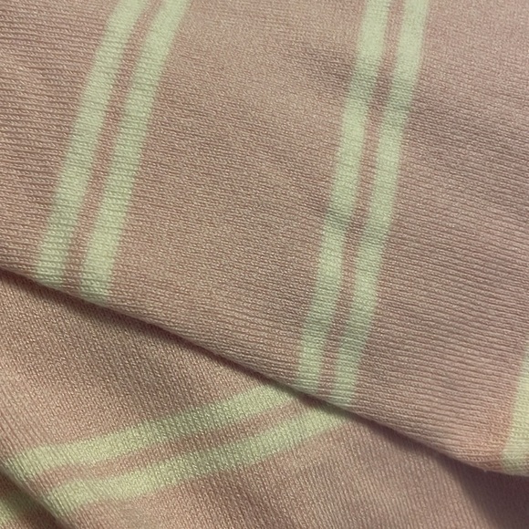 J. McLaughlin women’s‎ Lg. Modal blend SOFT L/S pink & cream stripe pullover top - Picture 11 of 11